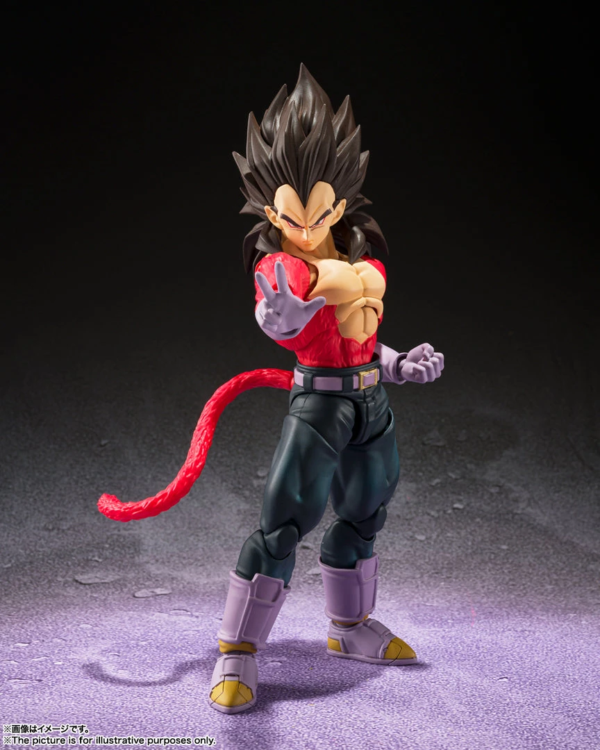 Bandai **Pre Order**S.H. Figuarts SUPER SAIYAN 4 VEGETA "DRAGON BALL GT" Action Figure Bandai S.H. Figuarts 1 Bandai **Pre Order**S.H. Figuarts SUPER SAIYAN 4 VEGETA "DRAGON BALL GT" Action Figure Bandai S.H. Figuarts