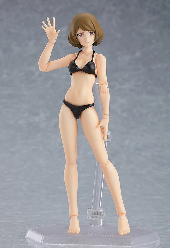 Max Factory Figma Styles Female Swimsuit Body (Chiaki) 495 Action Figure 1 Max Factory Figma Styles Female Swimsuit Body (Chiaki) 495 Action Figure