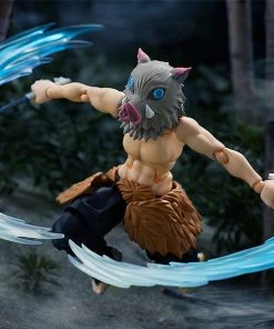 Max Factory **Pre Order**figma Demon Slayer: Kimetsu No Yaiba Inosuke Hashibira DX Edition Action Figure