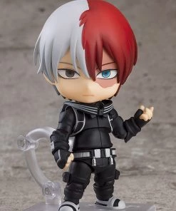 Good Smile Company **Pre Order**Nendoroid My Hero Academia The Movie: World Heroes' Mission Shoto Todoroki: Stealth Suit Ver. Action Figure