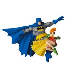 Medicom Toy **Pre Order**MAFEX BATMAN BLUE Ver. & ROBIN (The Dark Knight Returns) Action Figure