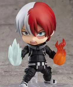 Good Smile Company **Pre Order**Nendoroid My Hero Academia The Movie: World Heroes' Mission Shoto Todoroki: Stealth Suit Ver. Action Figure