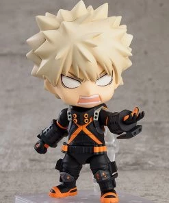 Good Smile Company Nendoroid My Hero Academia The Movie: World Heroes' Mission Katsuki Bakugo: Stealth Suit Ver. 1692 Action Figure