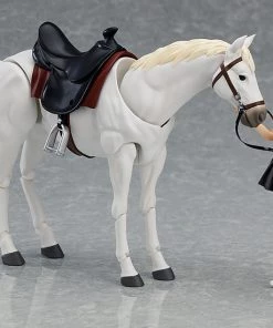 Max Factory Figma Horse Ver. 2 (White) 490b Action Figure