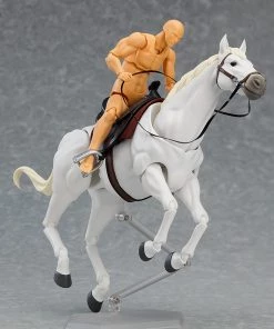 Max Factory Figma Horse Ver. 2 (White) 490b Action Figure
