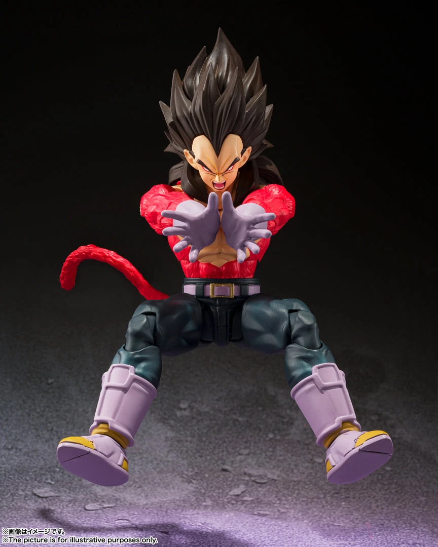 Bandai **Pre Order**S.H. Figuarts SUPER SAIYAN 4 VEGETA "DRAGON BALL GT" Action Figure Bandai S.H. Figuarts 6 Bandai **Pre Order**S.H. Figuarts SUPER SAIYAN 4 VEGETA "DRAGON BALL GT" Action Figure Bandai S.H. Figuarts