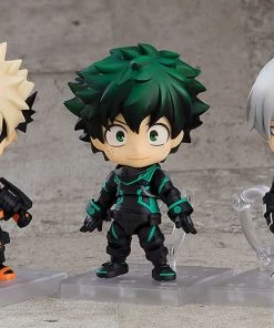 Good Smile Company Nendoroid My Hero Academia The Movie: World Heroes' Mission Izuku Midoriya: Stealth Suit Ver. 1691 Action Figure