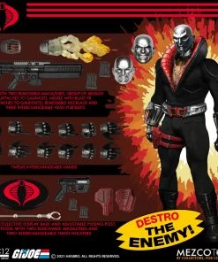 **Pre Order**Mezco One 12 G.I. Joe: Destro Action Figure Mezco Toys 27 **Pre Order**Mezco One 12 G.I. Joe: Destro Action Figure Mezco Toys