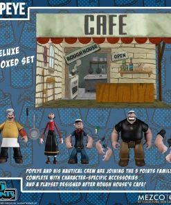 Mezco Toys Mezco 5 Point Popeye Deluxe Boxed Set Action Figure