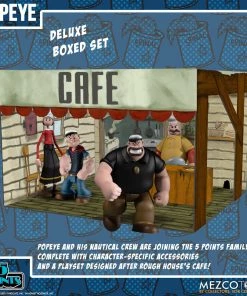 Mezco Toys Mezco 5 Point Popeye Deluxe Boxed Set Action Figure