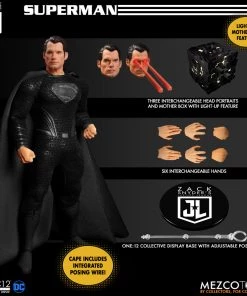 **Pre Order**Mezco One 12 DC Zack Snyder's Justice League Deluxe Steel Boxed Set Action Figure Mezco Toys
