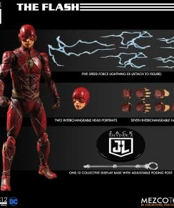 **Pre Order**Mezco One 12 DC Zack Snyder's Justice League Deluxe Steel Boxed Set Action Figure Mezco Toys