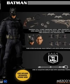 **Pre Order**Mezco One 12 DC Zack Snyder's Justice League Deluxe Steel Boxed Set Action Figure Mezco Toys