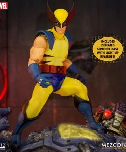 Mezco Toys **Pre Order**Mezco One 12 Marvel X-Men Wolverine Deluxe Steel Box Edition Action Figure
