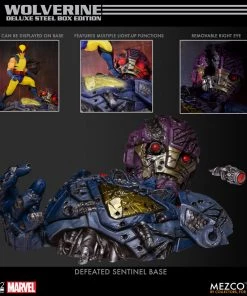 Mezco Toys **Pre Order**Mezco One 12 Marvel X-Men Wolverine Deluxe Steel Box Edition Action Figure