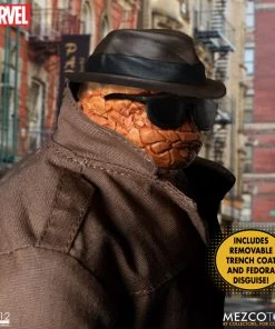 **Pre Order**Mezco One 12 Marvel Fantastic Four Deluxe Steel Boxed Set Action Figure Mezco Toys