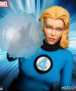 **Pre Order**Mezco One 12 Marvel Fantastic Four Deluxe Steel Boxed Set Action Figure Mezco Toys