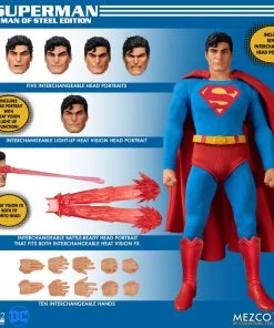**Pre Order**Mezco One 12 DC Superman: Man Of Steel Edition Action Figure Mezco Toys