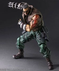 Square Enix **Pre Order**Play Arts Kai Final Fantasy VII Remake Barret Wallace Ver. 2 Action Figure