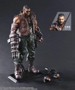 Square Enix **Pre Order**Play Arts Kai Final Fantasy VII Remake Barret Wallace Ver. 2 Action Figure