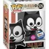 Funko Pop Felix The Cat Flocked Gemini Collectibles Exclusive 526 Vinyl Figure