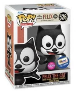 Funko Pop Felix The Cat Flocked Gemini Collectibles Exclusive 526 Vinyl Figure