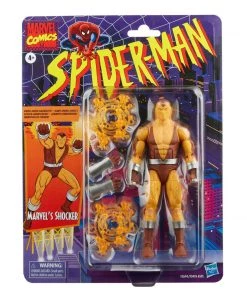 Hasbro Toys Marvel Legends Spider-Man Shocker Retro Action Figure