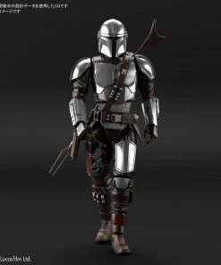Kotobukiya Bandai Star Wars Mandalorian Beskar Armor (Silver Coating Ver) 1/12 Plastic Model Kit