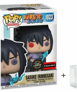 Funko Pop Naruto Shippuden Sasuke Uchiha Rinnegan AAA Chase Exclusive 1023 Vinyl Figure