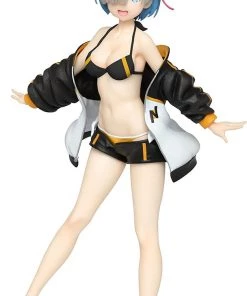 Taito Figures Taito Re:Zero Precious Figure Rem Jumper Swimsuit Ver Renewal Prize Figure