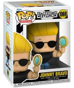 Funko Pop Johnny Bravo With Mirror And Comb 1069 Vinyl Figure