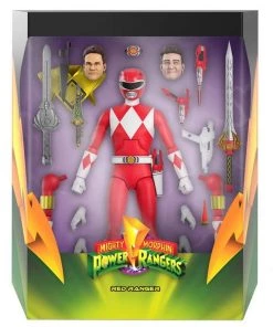 **Pre Order**Super 7 Power Rangers Ultimates Red Ranger Action Figure