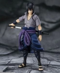 Bandai **Pre Order**S.H. Figuarts Sasuke Uchiha He Who Bears All Hatred "Naruto Shippuden" Action Figure Bandai S.H. Figuarts
