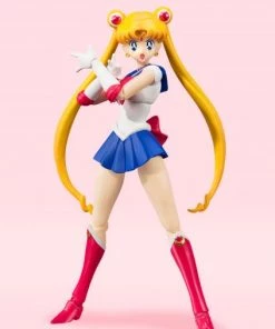 Bandai Bandai S.H. Figuarts S.H. Figuarts Sailor Moon Animation Color Edition "Pretty Guardian Sailor Moon" Action Figure