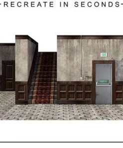 Extreme Sets Hallway Pop-Up DIorama Display 1/12 Scale Action Figures