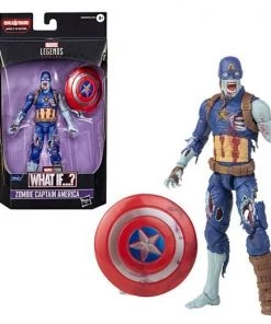 Hasbro Toys Marvel Legends What If? Zombie Captain America The Watcher BAF Action Figure