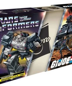 Hasbro Toys **Pre Order**Transformers Collaborative G.I. Joe Mash-Up Megatron H.I.S.S. Tank With Cobra Baroness Action Figure Hasbro Transformers