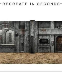 1:12 Scale Action Figure Accesories Extreme Sets J-806M Pop-Up DIorama Display 1/12 Scale Action Figures