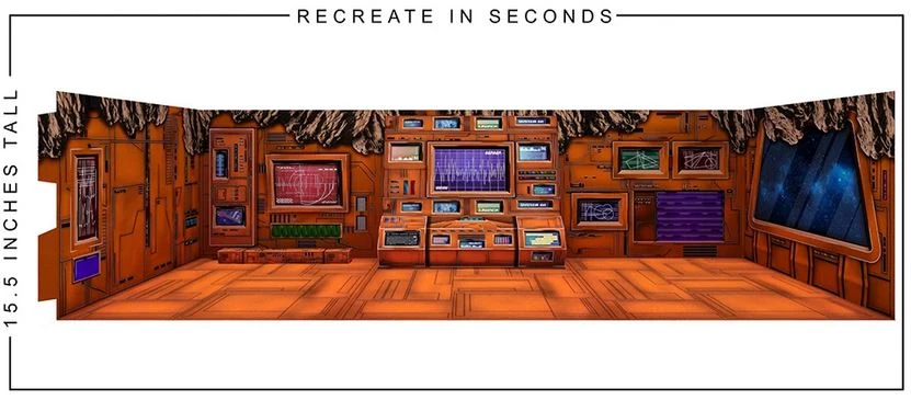 1:12 Scale Action Figure Accesories Extreme Sets Deluxe Control Center 2.0 Pop-Up DIorama Display 1/12 Scale Action Figures 1 1:12 Scale Action Figure Accesories Extreme Sets Deluxe Control Center 2.0 Pop-Up DIorama Display 1/12 Scale Action Figures