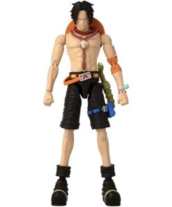 Bandai America Bandai Naruto Anime Heroes One Piece Portgas D. Ace Action Figure