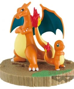 Banpresto Pokemon Watch My Tail Charmander & Charizard Figure
