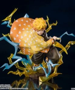 Bandai **Pre Order**Figuarts Zero Zenitsu Agatsuma Thunderclap And Flash "Demon Slayer: Kimetsu No Yaiba" Statue