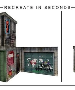 1:12 Scale Action Figure Accesories Extreme Sets Building 6.0 Pop-Up DIorama Display 1/12 Scale Action Figures