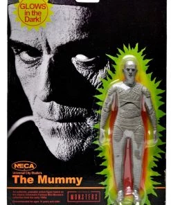 Neca Toys **Pre Order**NECA Universal Monsters Retro Glow In The Dark The Mummy Action Figure