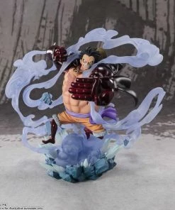 Bandai **Pre Order**Figuarts Zero [Extra Battle] Monkey.D.Luffy Gear4 Battle Of Monsters On Onigashima "One Piece" Statue