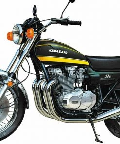 1:12 Aoshima 1/12 Kawasaki Z1 900 Super4 '73 With Custom Parts Model Kit Model Kits