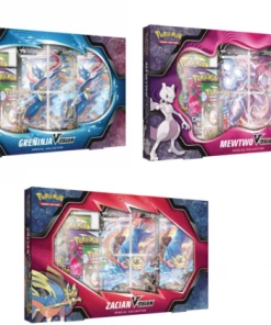 TCG POKEMON V-Union Special Collection Mewtwo Greninja Or Zacian 4 BOOSTER PACK