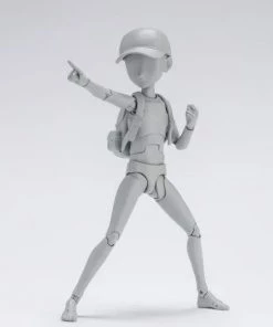 Bandai Bandai S.H. Figuarts S.H. Figuarts Body Kun Ken Sugimori Edition DX Set (Gray Color Ver.) Action Figure