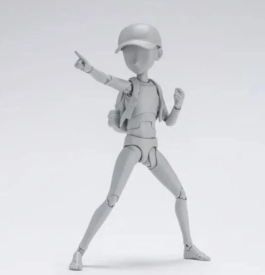 Bandai Bandai S.H. Figuarts S.H. Figuarts Body Kun Ken Sugimori Edition DX Set (Gray Color Ver.) Action Figure 2 Bandai Bandai S.H. Figuarts S.H. Figuarts Body Kun Ken Sugimori Edition DX Set (Gray Color Ver.) Action Figure