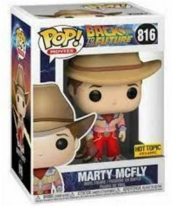 Funko Pop Back To The Future Marty Mcfly Hot Topic Exclusive 816 Vinyl Figure